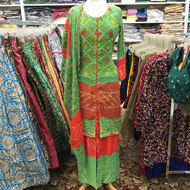 KURTA TROUSER SCARF 44
