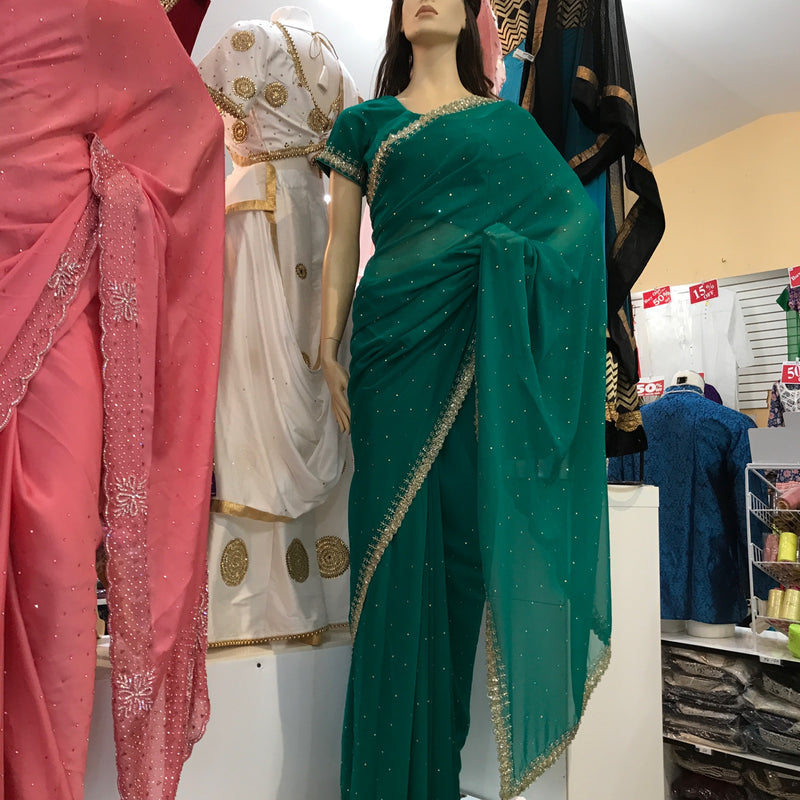 EMB SAREE R BLOUSE