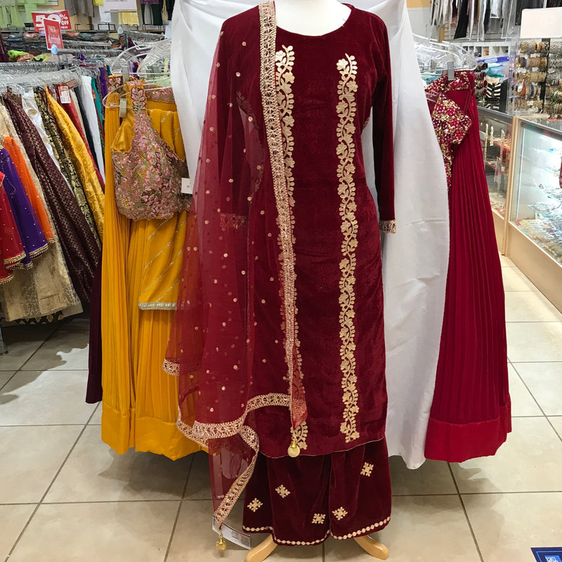 KURTA TROUSER SCARF