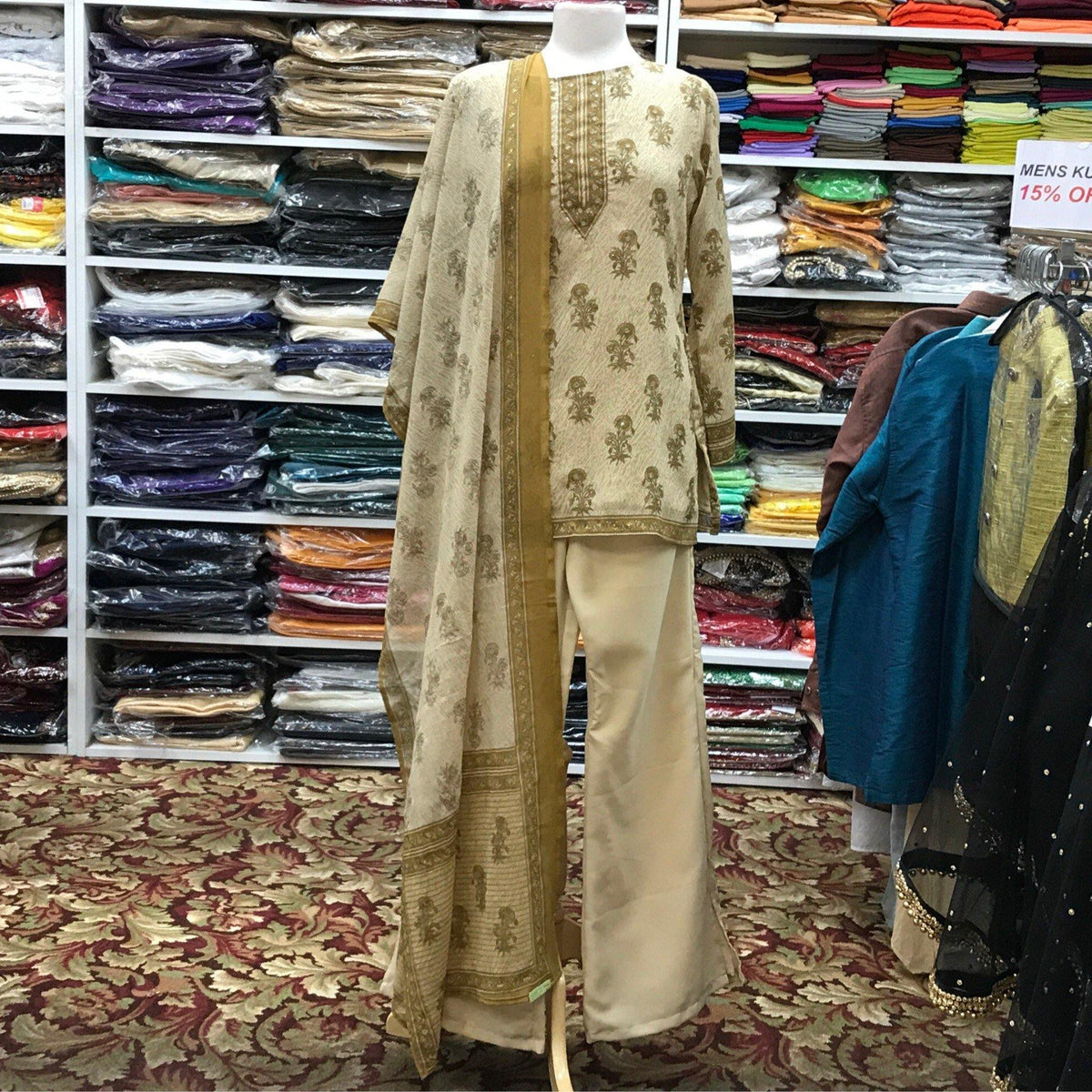 Kurta Pants Dupatta Size 40 - Mirage Sari Center