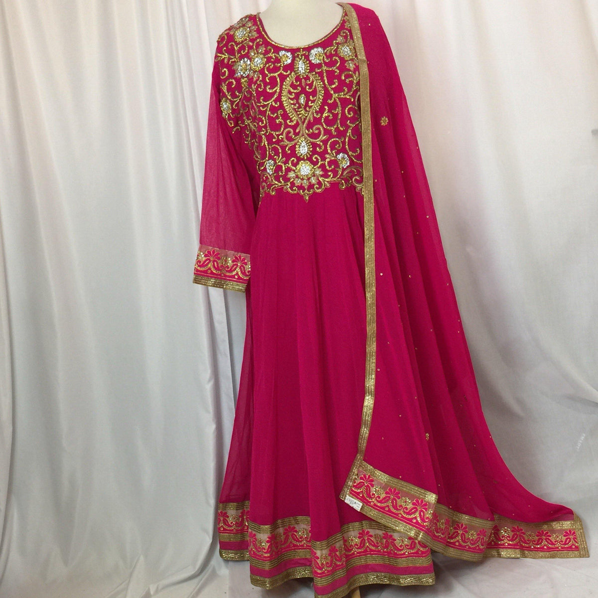 Anarkali Gown Size 48 - Mirage Sari Center