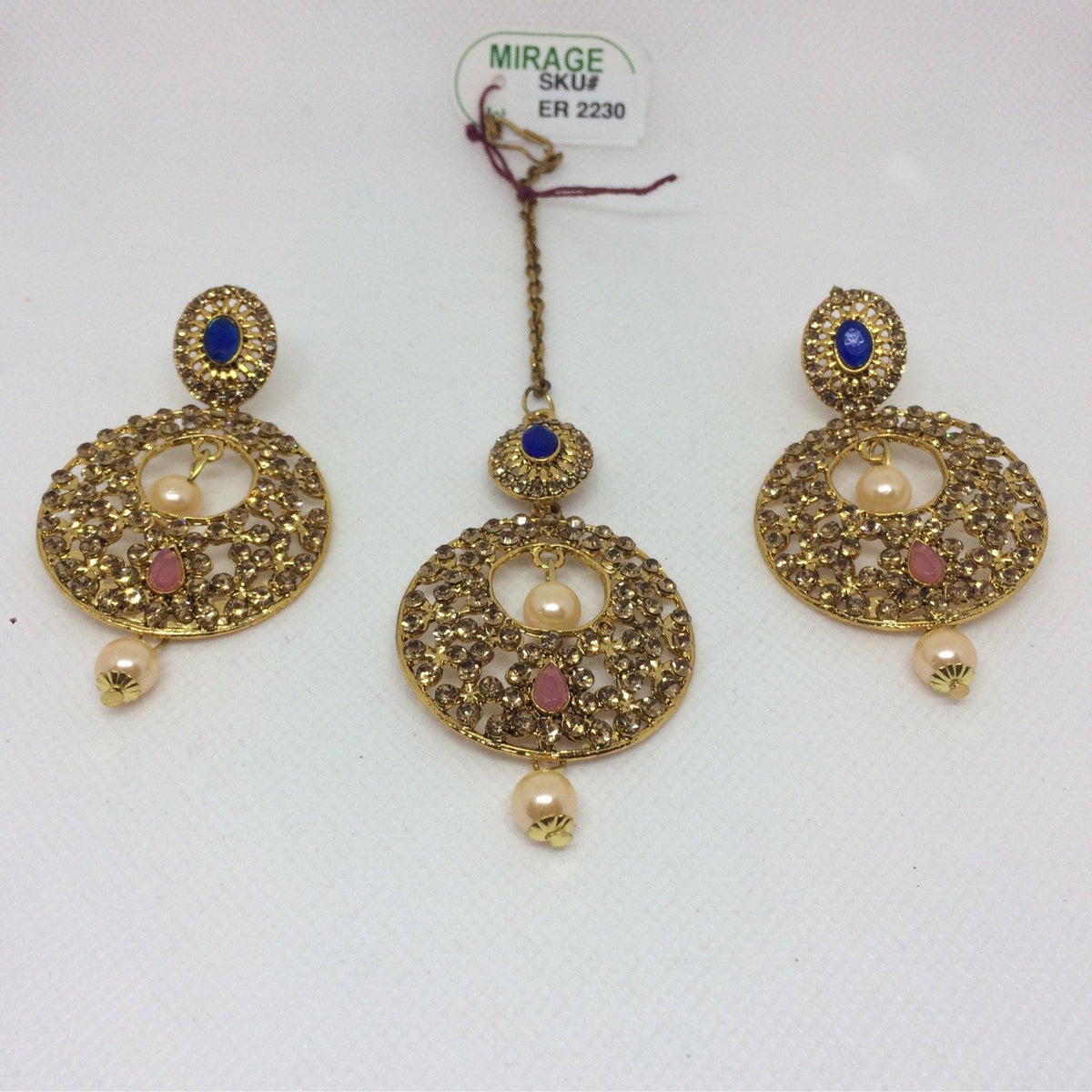 Earrings Tikka - Mirage Sarees