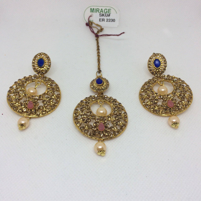 Earrings Tikka - Mirage Sarees