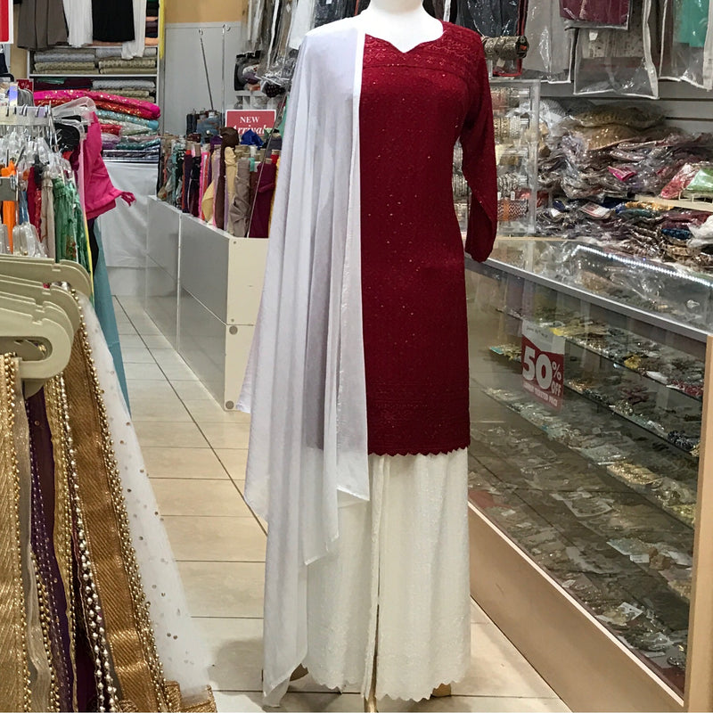 KURTA TROUSER SCARF SIZE 40
