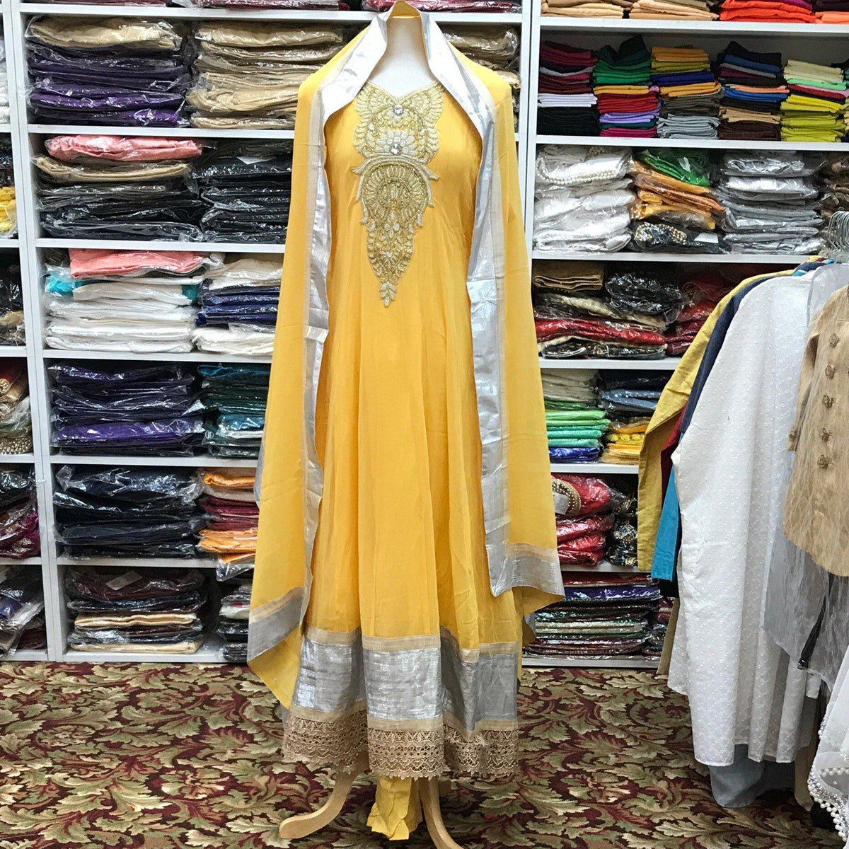 Anarkali Churidar Size 48 - Mirage Sari Center