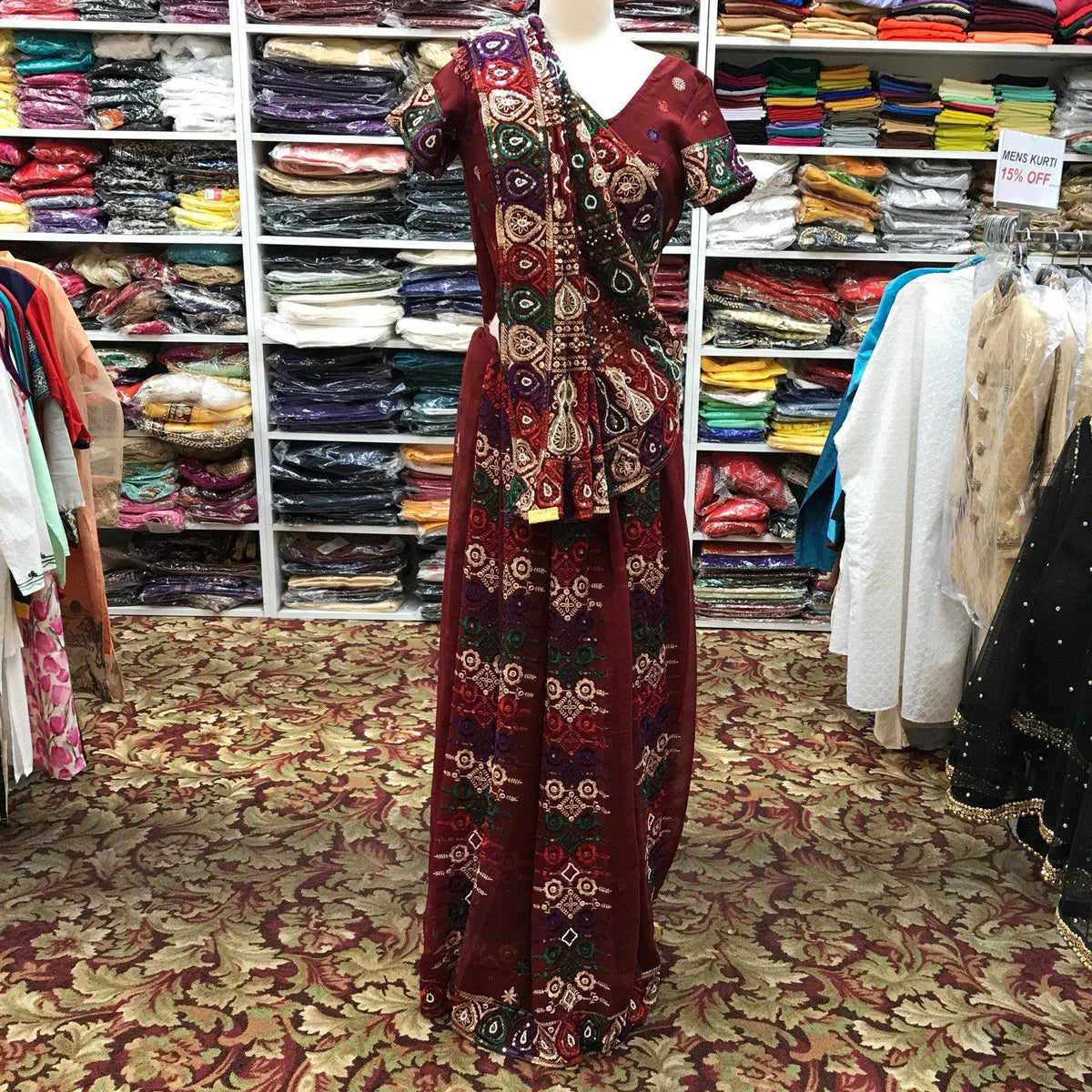 DESIGNER SAREE - Mirage Sari Center