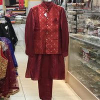 KURTA PAJAMA VEST SIZE 40