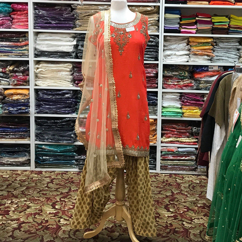 Kurta Shalwar Dupatta Size 42 - Mirage Sarees