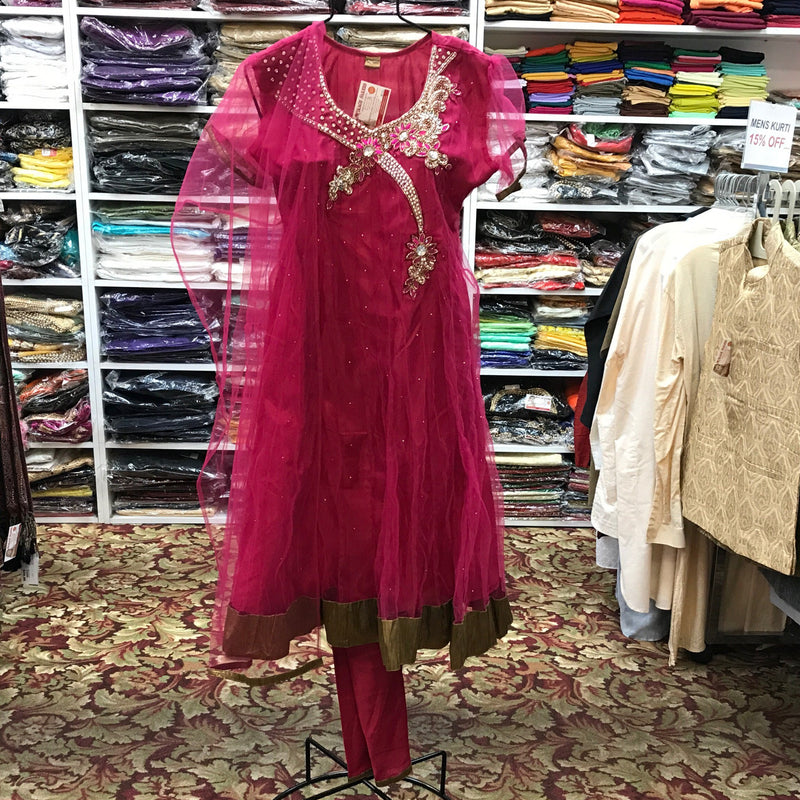 Kurta Churidar Dupatta Size 38