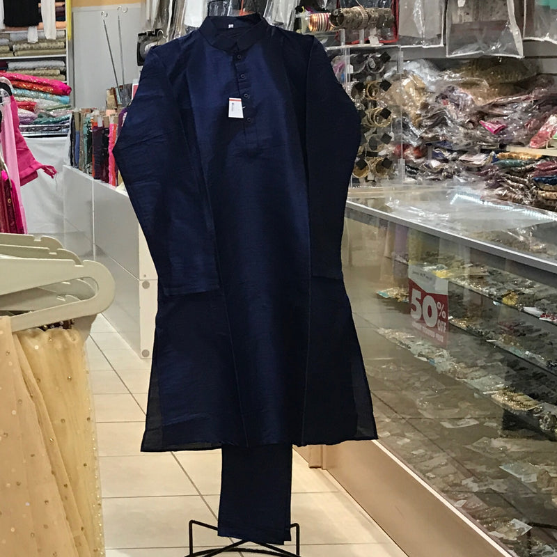 KURTA PAJAMA SIZE 44 DARK NAVY BLUE