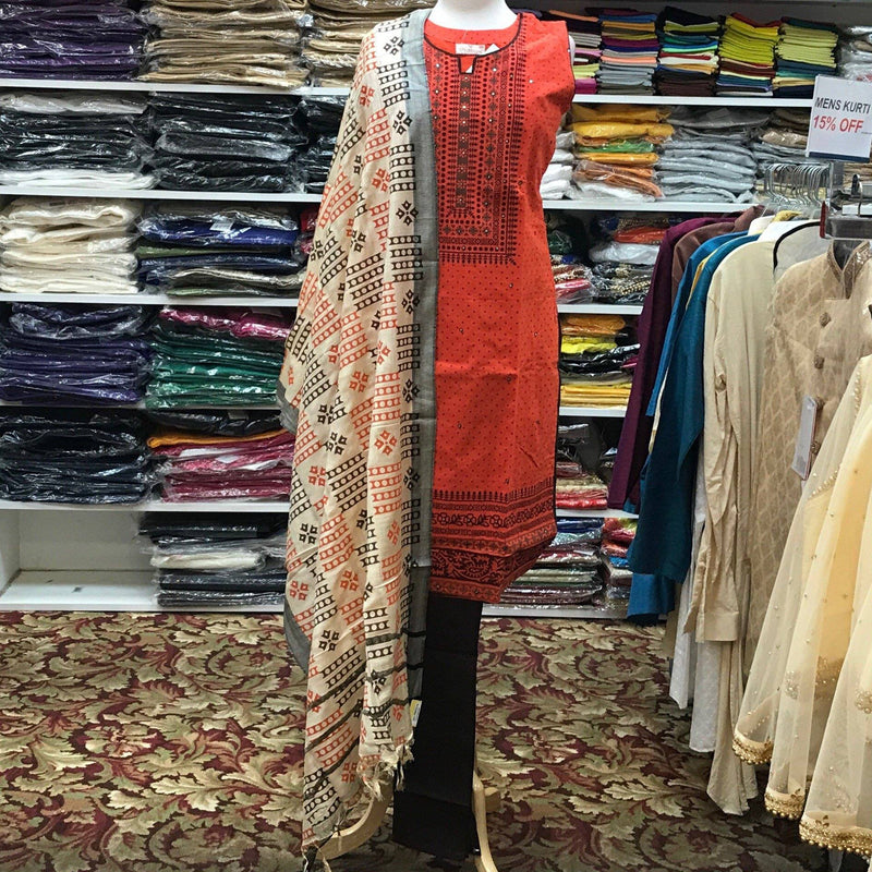 Kurta Churidar Dupatta Size 38 - Mirage Sarees