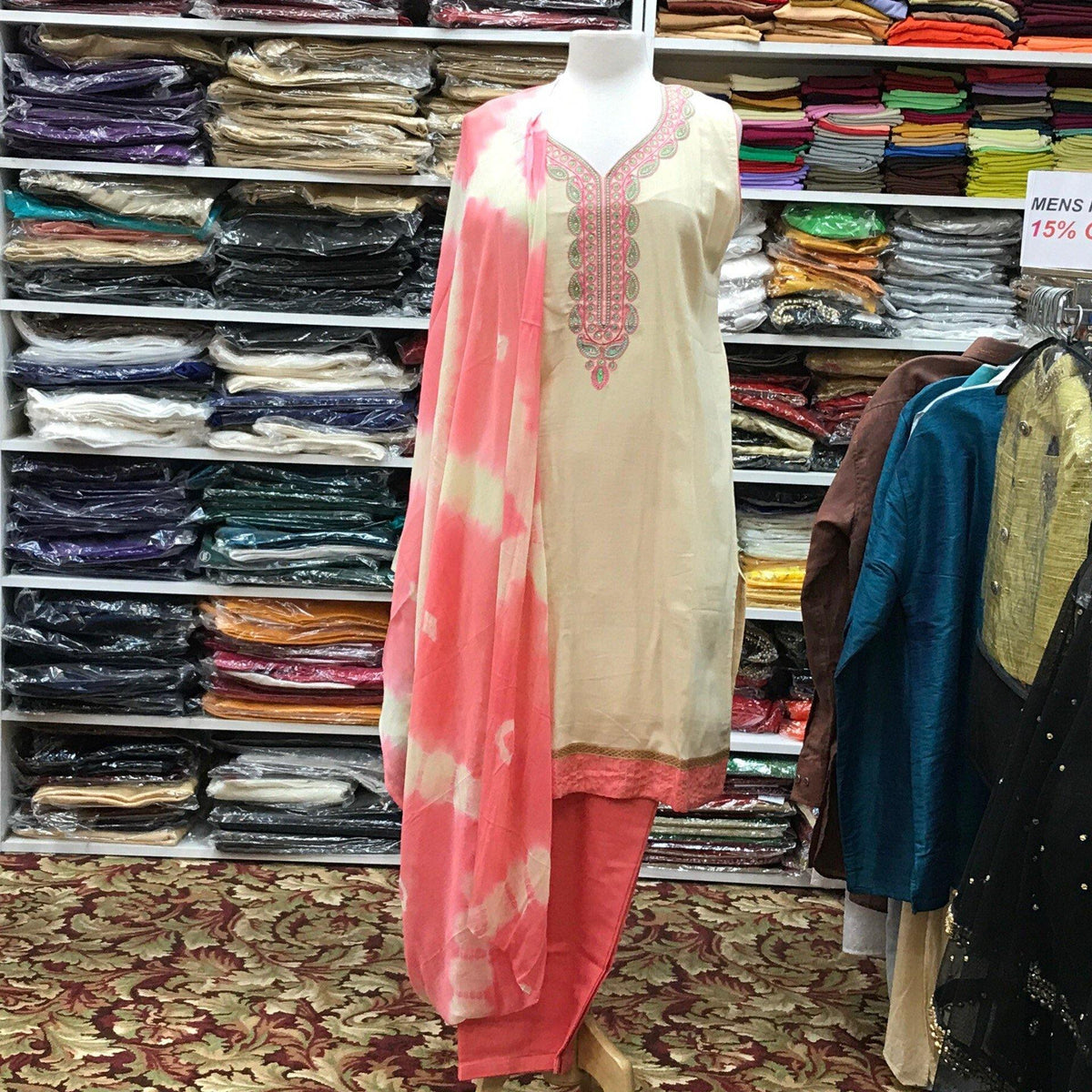 Kurta Shalwar Dupatta Size 42 - Mirage Sari Center