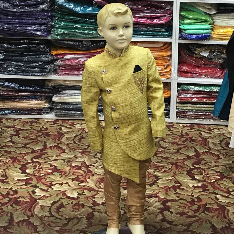 BOYS SHERWANI PAJAMA SIZE 3 - Mirage Sarees