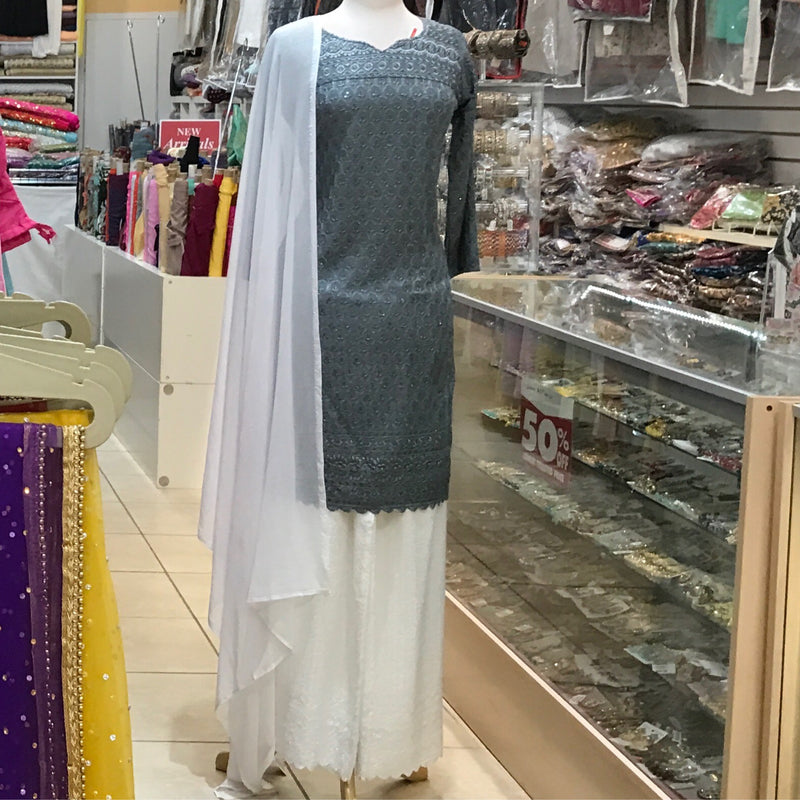 KURTA TROUSER SCARF SIZE 42
