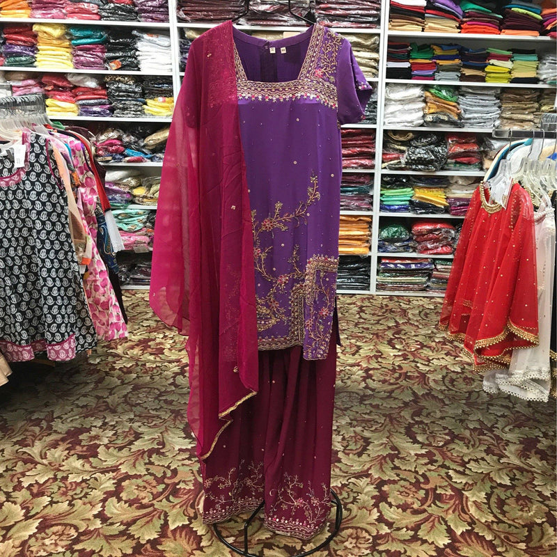 Kurta Shalwar Dupatta Size 44 - Mirage Sarees