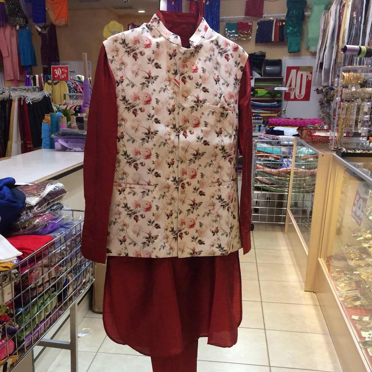 Kurta/Pajama/Waistco size 38 - Mirage Sarees