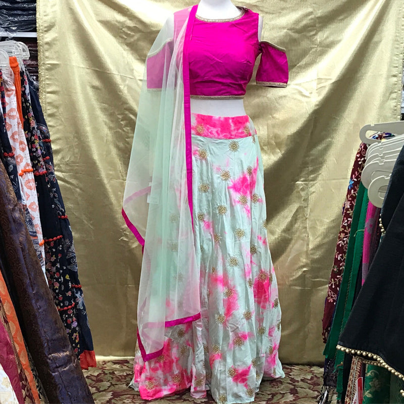 LEHENGA CHOLI DUPATTA SIZE 36