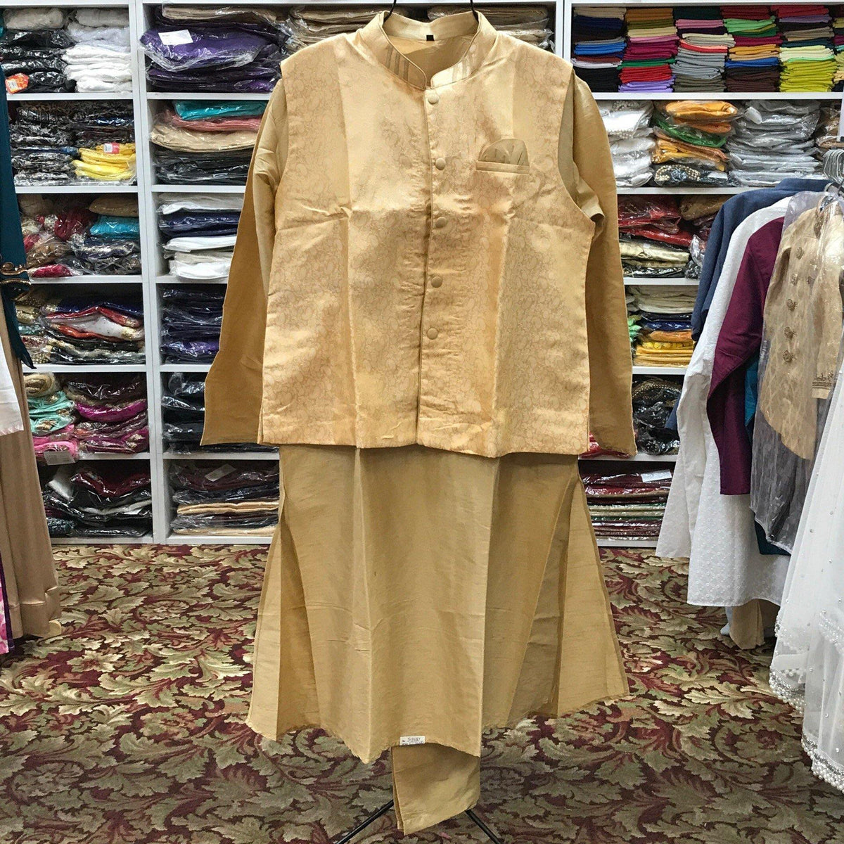 Kurta Pajama Vest Size 54 - Mirage Sari Center