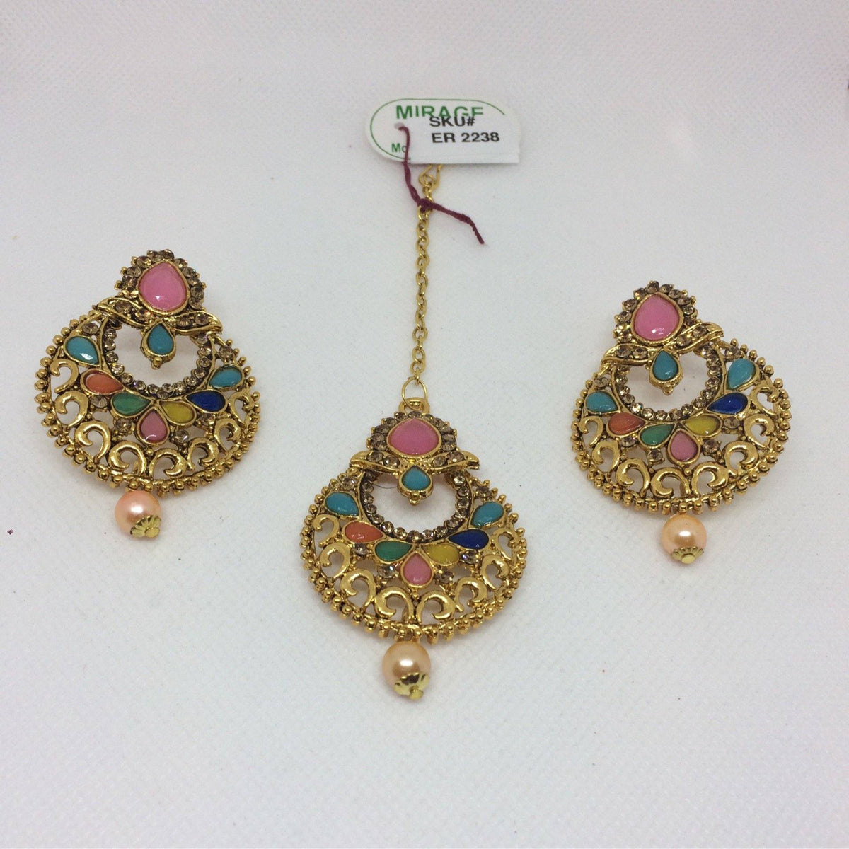 Earrings Tikka - Mirage Sarees