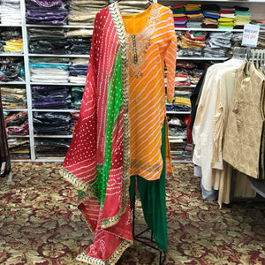 Kurta Shalwar Dupatta Size 38