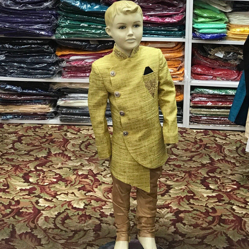 BOYS SHERWANI PAJAMA Size 12 - Mirage Sarees