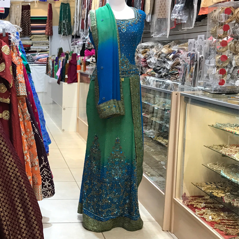 LEHENGA CHOLI SCARF, SIZE 44