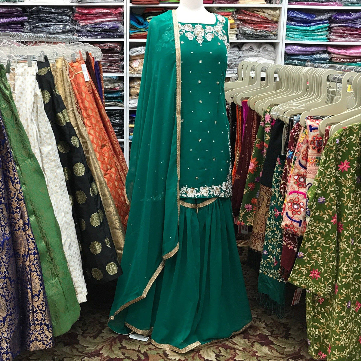 KURTA GARARA SCARF SIZE 38 - Mirage Sarees