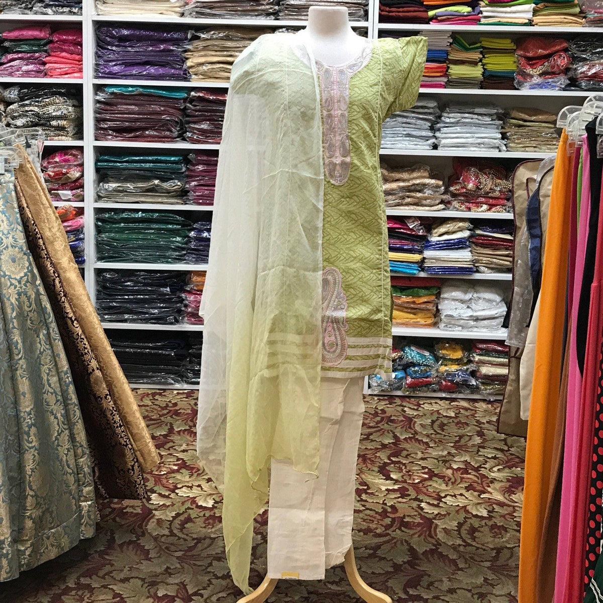 KURTA CHURIDAR DUPATTA SIZE40 - Mirage Sarees