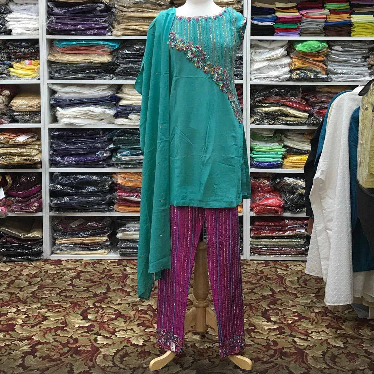 Kurta Pants Dupatta Size 38 - Mirage Sari Center