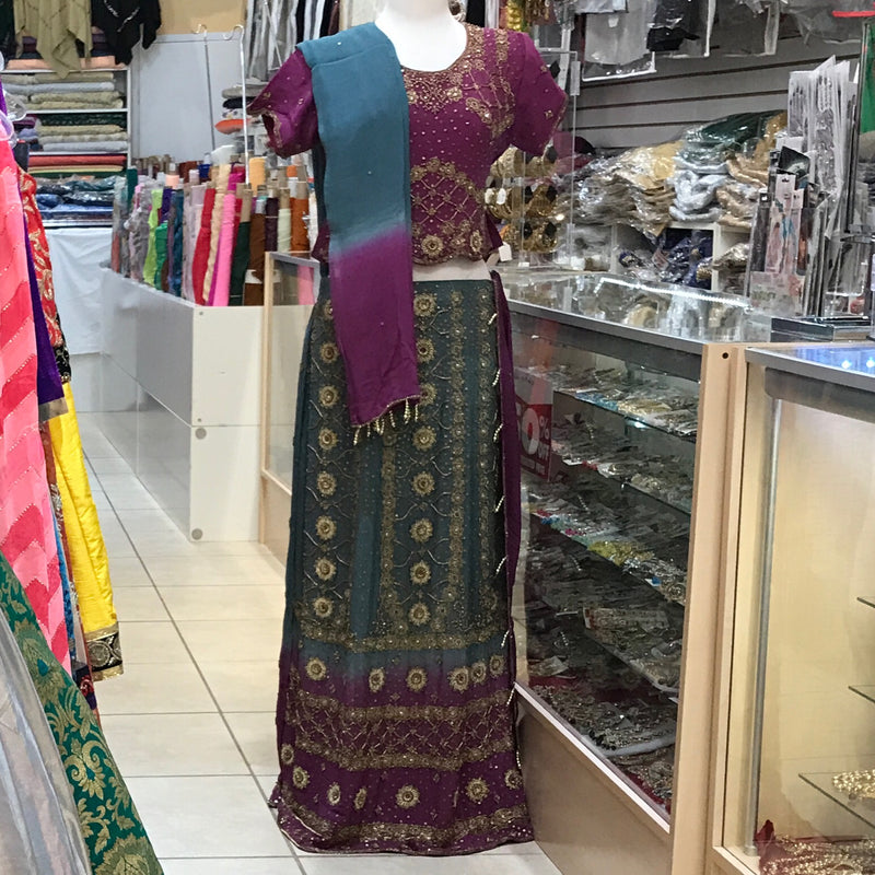 LEHENGA CHOLI SCARF SIZE 44