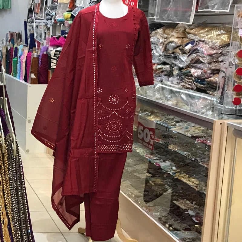 KURTA TROUSER SCARF SIZE 42