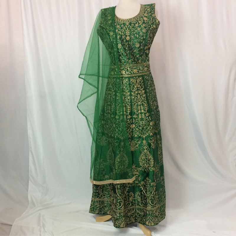 Anarkali Gown Churidar Size 40 - Mirage Sari Center