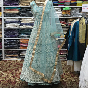 Anarkali Churidar Dupatta Size 40 - Mirage Sari Center