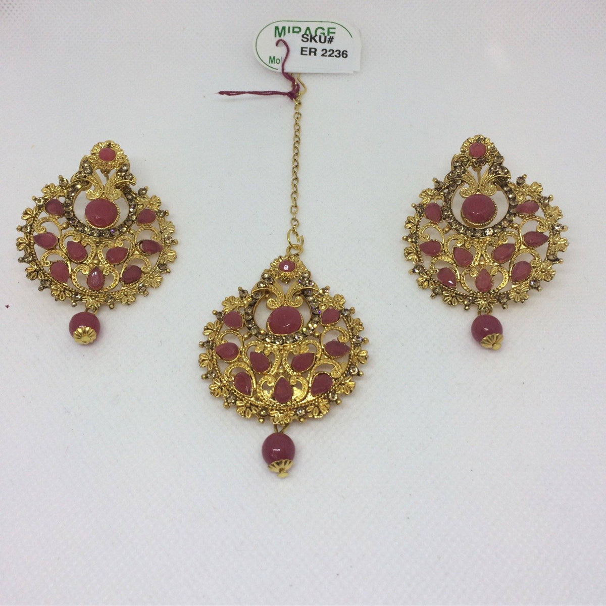 Earrings Tikka - Mirage Sarees
