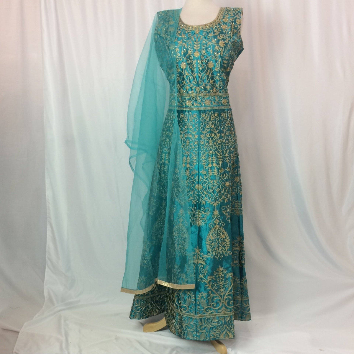 Anarkali Gown Churidar Size - Mirage Sarees
