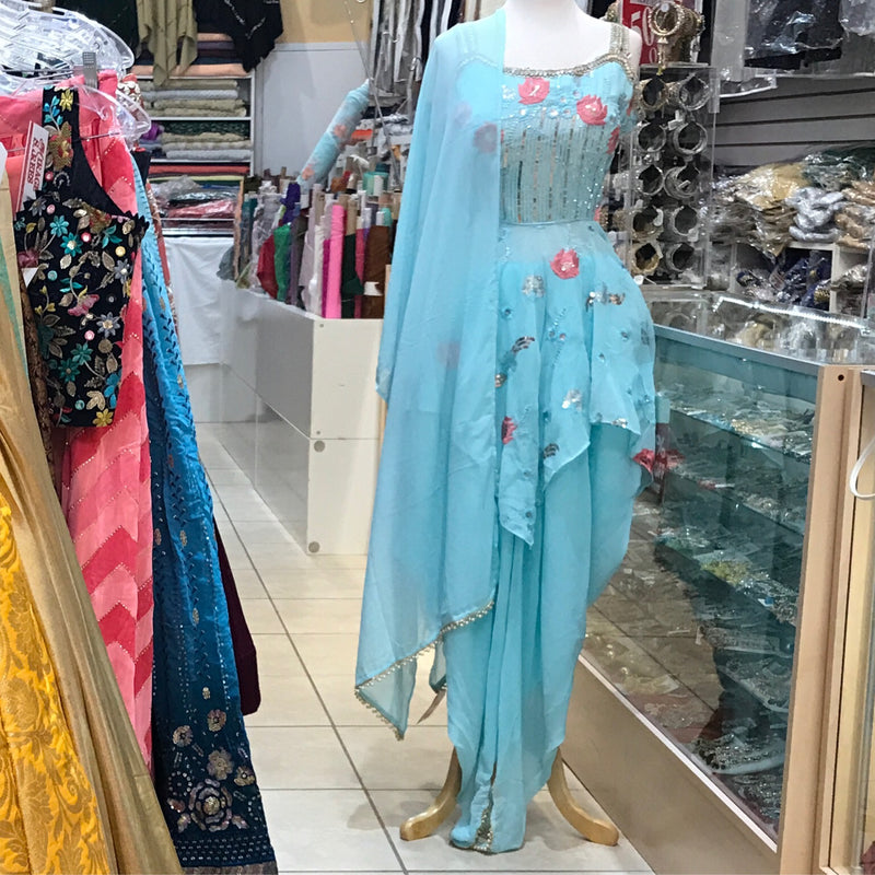 KURTA DHOTI TROUSER SCARF