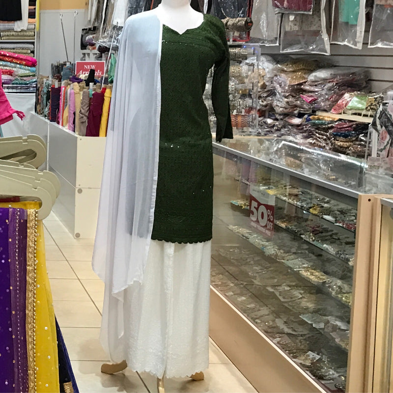 KURTA TROUSER SCARF SIZE 42