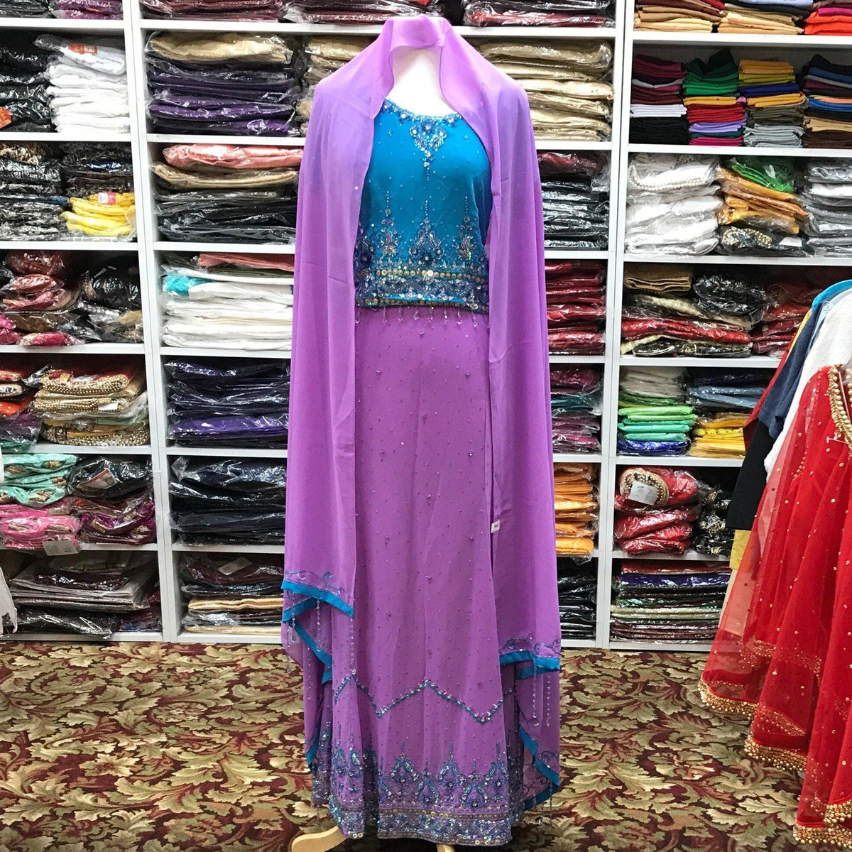 Lehenga Choli Size 46 - Mirage Sari Center