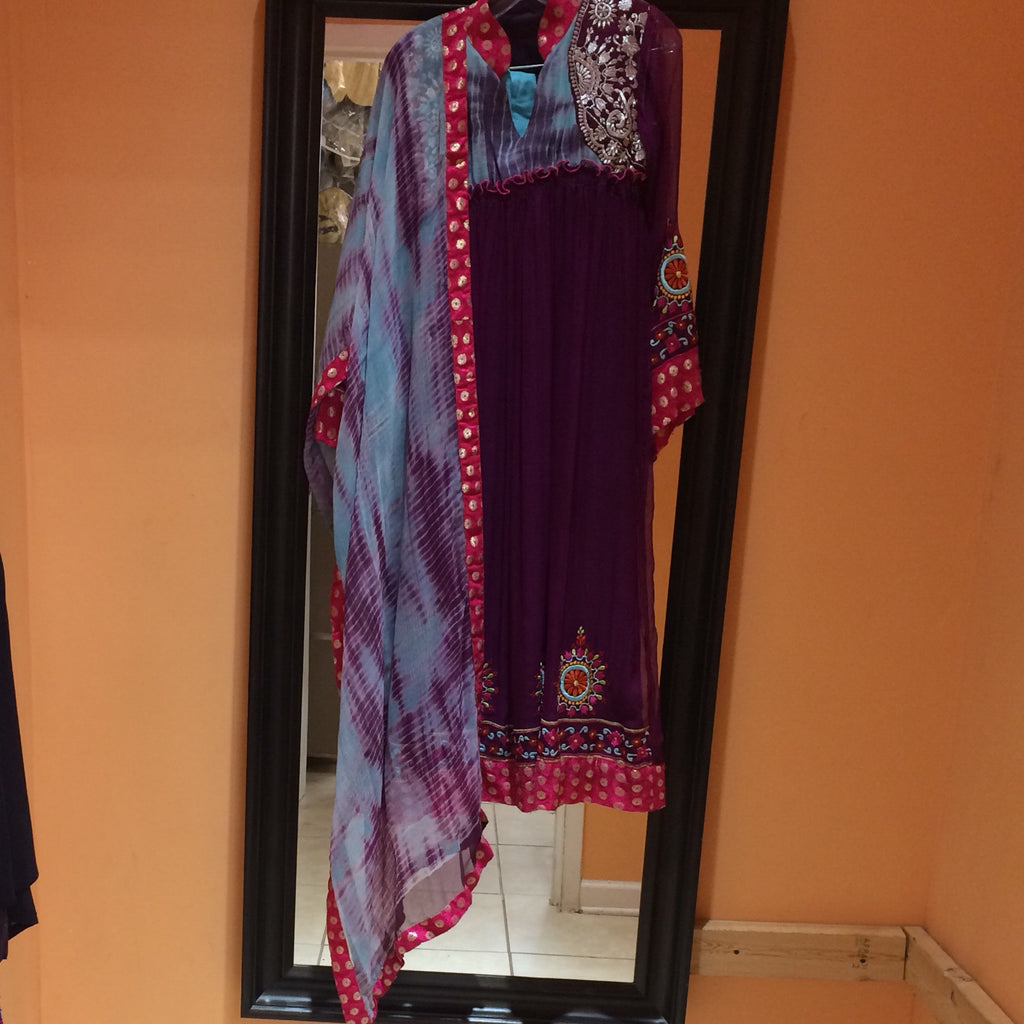 Long Anarkali Size 38