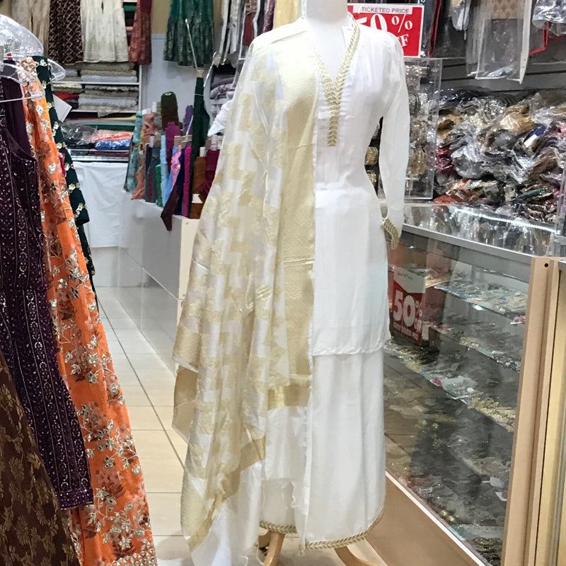 KURTA TROUSER SCARF SIZE 44