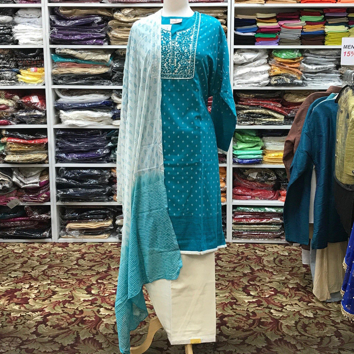 Kurta Shalwar Dupatta Size 52 - Mirage Sari Center