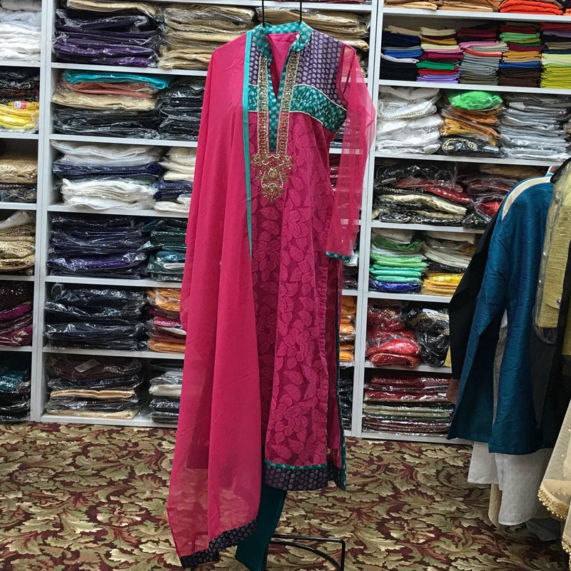 Kurta Churidar Dupatta Size 40 - Mirage Sari Center