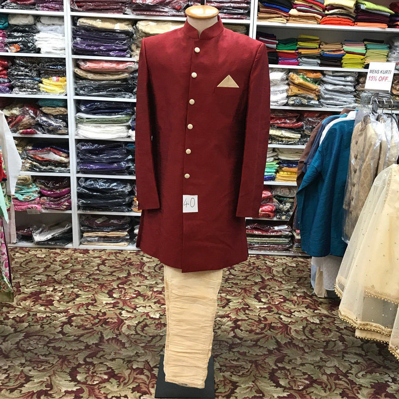 Sherwani pajama suit size 40 - Mirage Sari Center