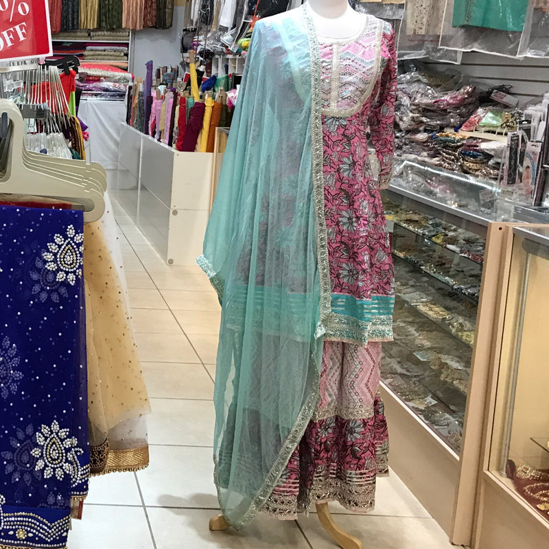 KURTA TROUSER SCARF SIZE 38(M)