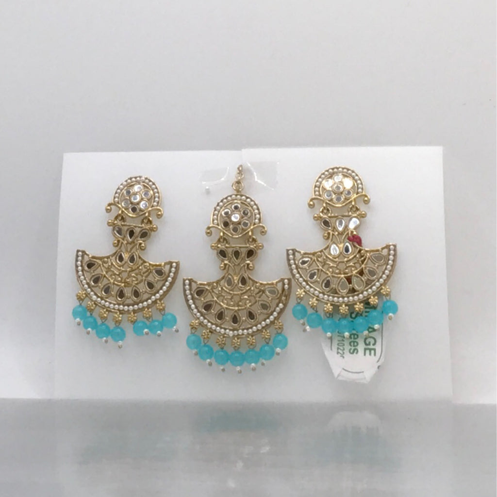 EARRINGS/ TIKKA