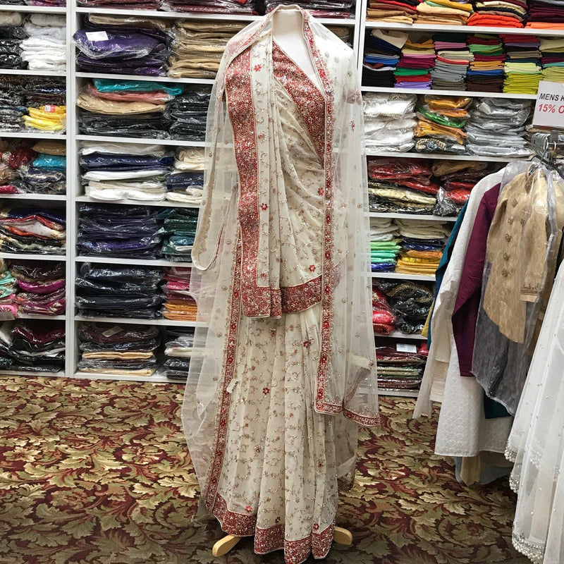 Designer Saree With /Duppatta - Mirage Sari Center