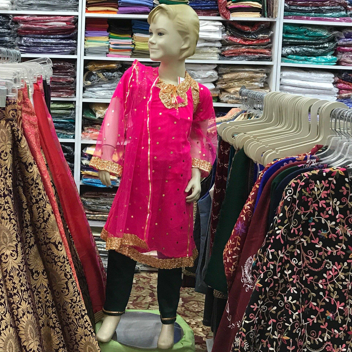 KURTA CHURIDAR DUPATTA - Mirage Sarees