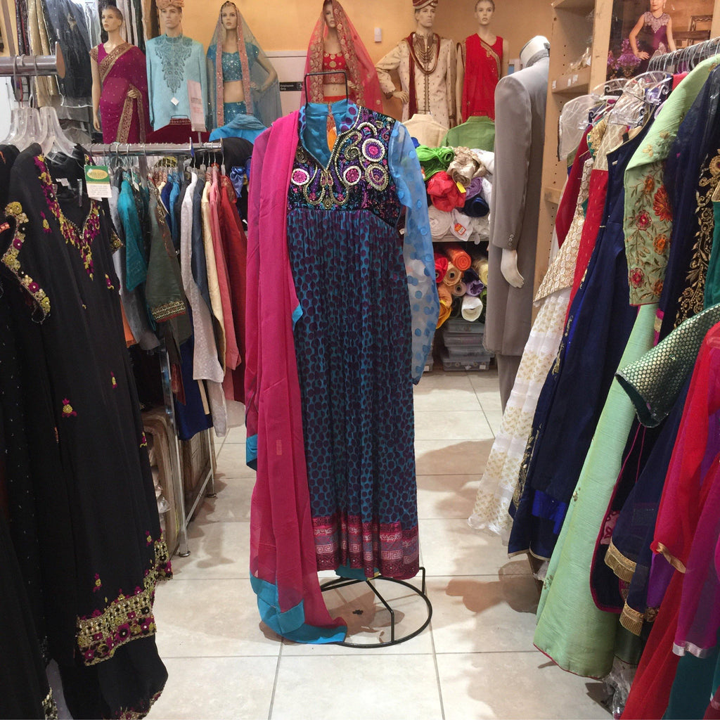 Anarkali Plazo Suit Size 38 - Mirage Sari Center