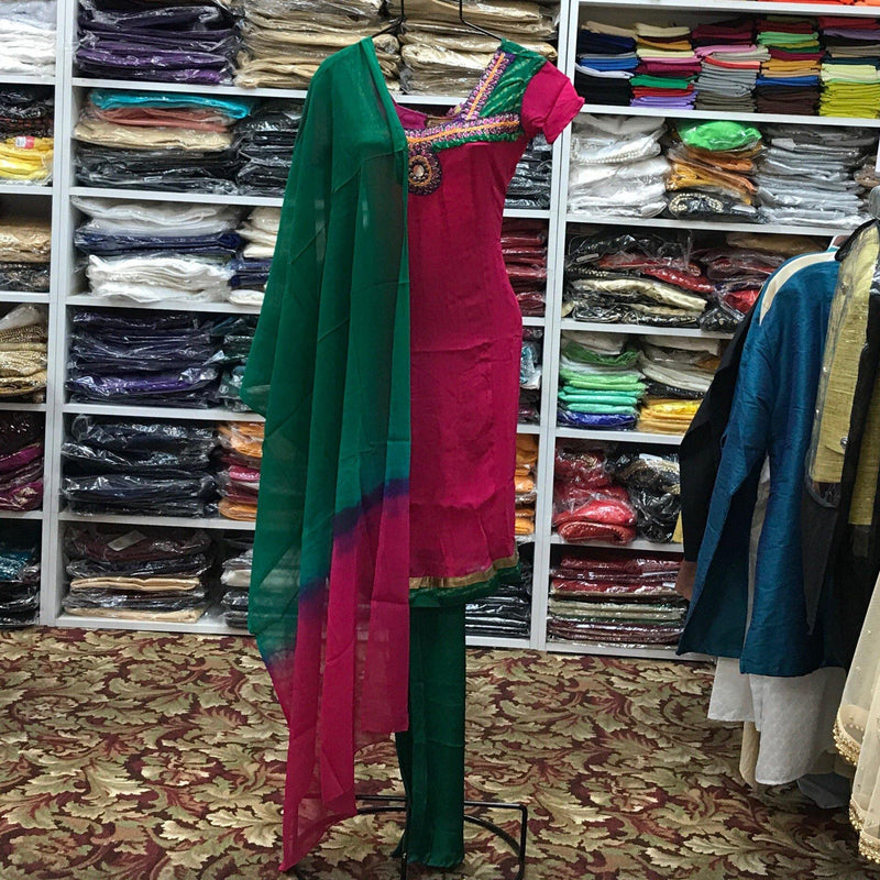 Kurta Churidar Dupatta Size 34 - Mirage Sari Center