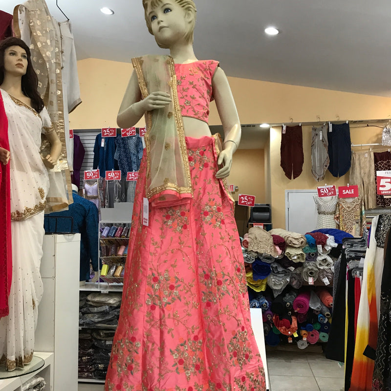 LEHENGA CHOLI SCARF SIZE 36 CHILDREN
